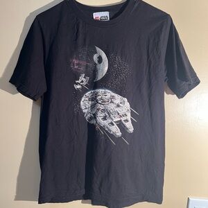 Mens Lego Star Wars Black Short Sleeve T-Shirt Size XL